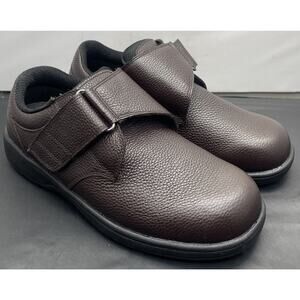 OrthoFeet Broadway Brown G520 Orthopedic Diabetic Shoes Mens 9.5 4E Extra Wide